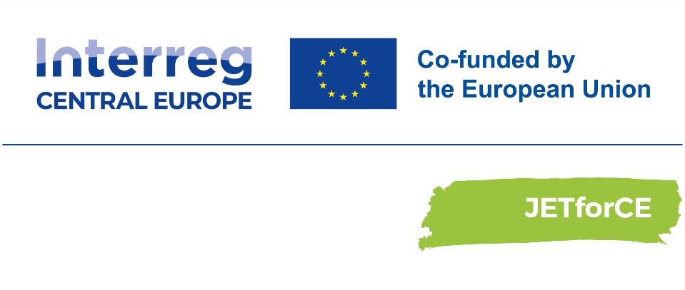 Logotyp programu Inrreg Europa Środkowa 2021-2027