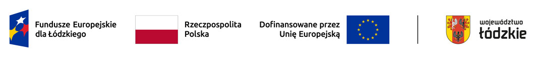 Zestawienie znaków dla Programu Regionalnego Województwa Łódzkiego wersja pozioma
