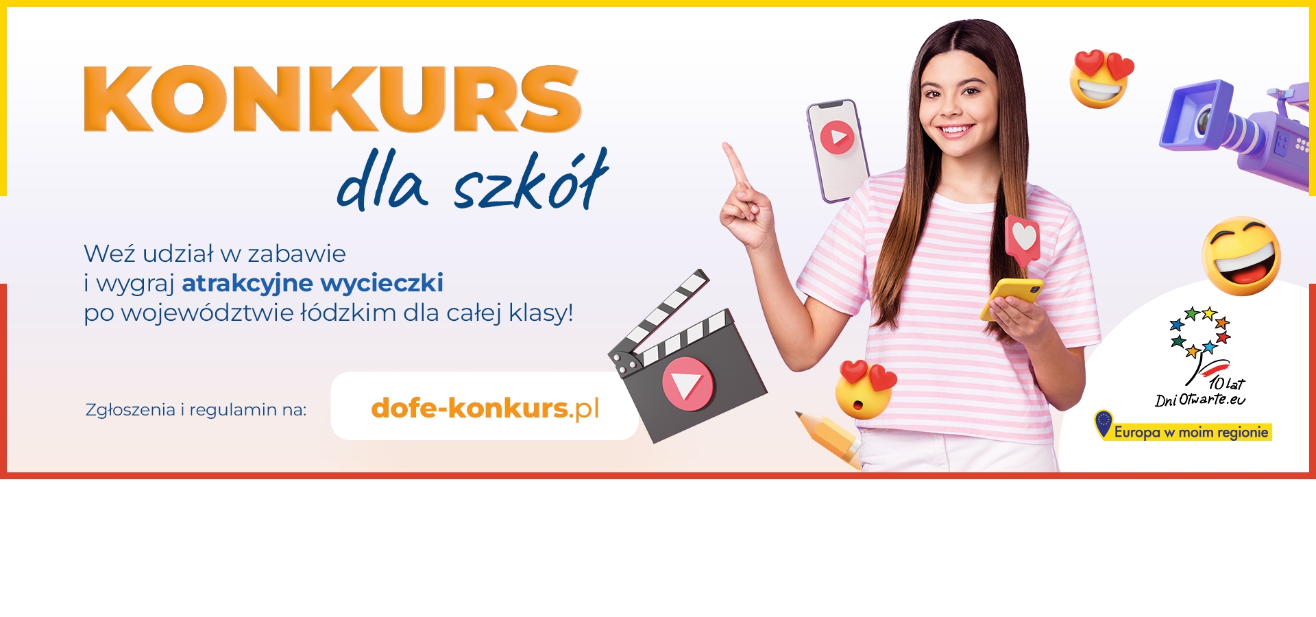 Konkurs dla szkół - Wygraj wycieczkę dla całej klasy po województwie łódzkim